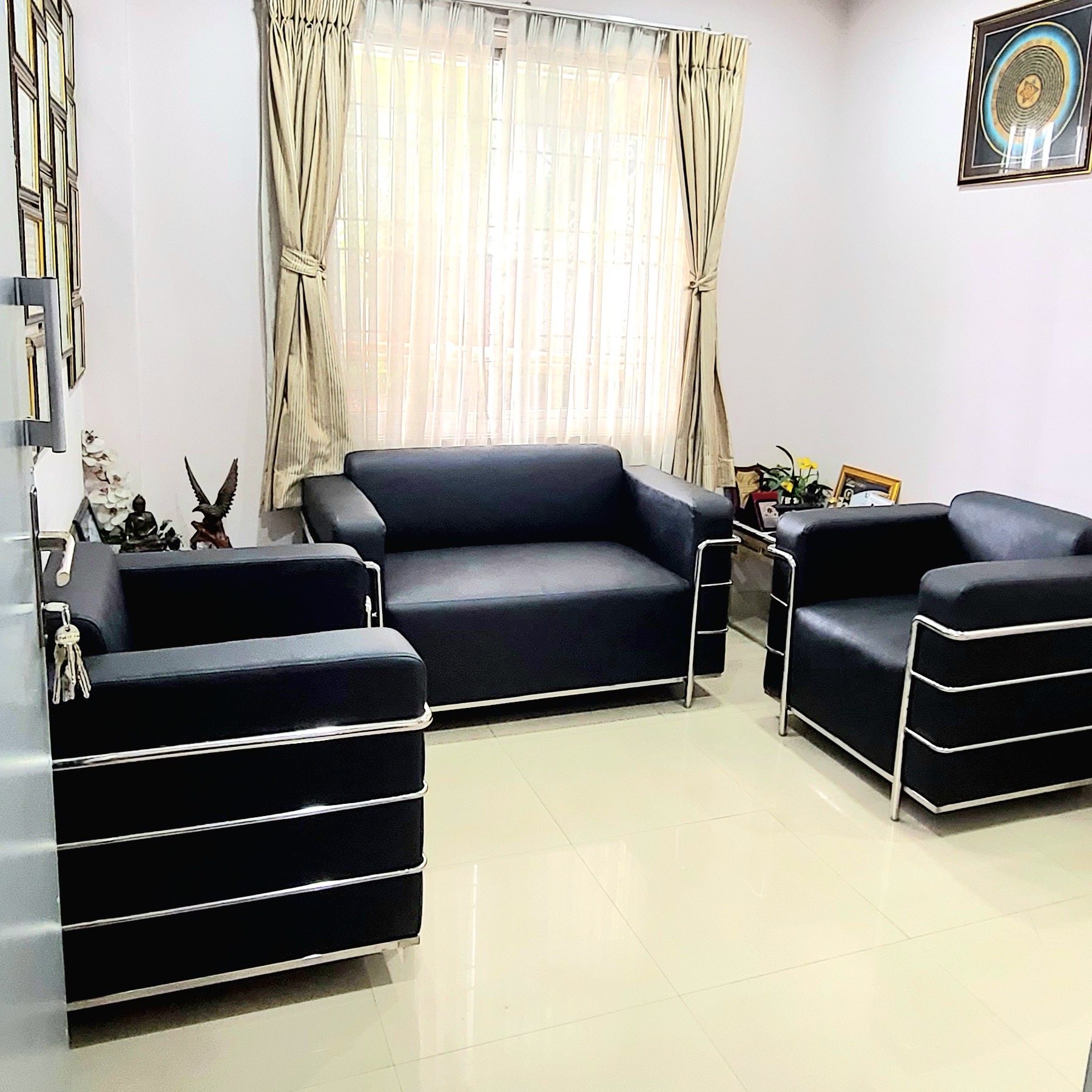 Binaisha Steel Framed Sofas